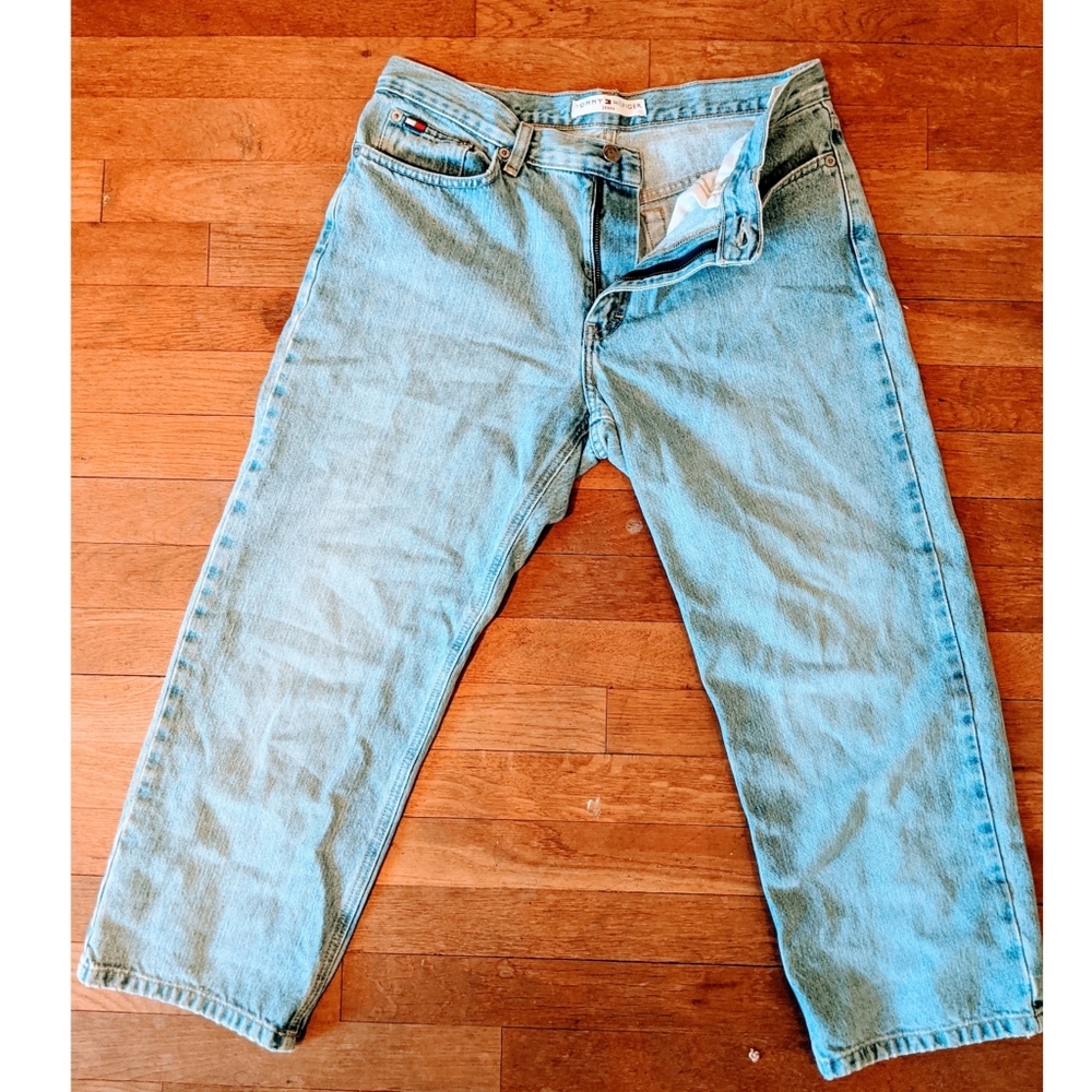 Tommy Hilfiger Cropped Boyfriend Jeans